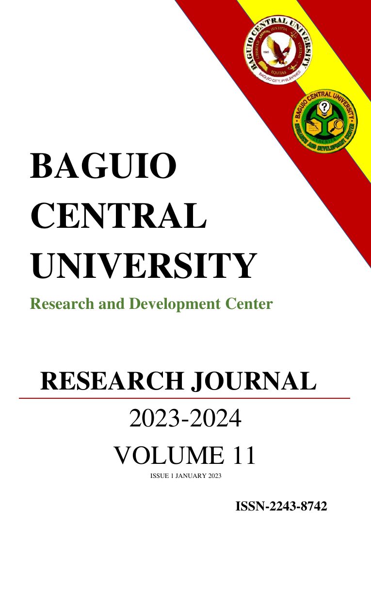 Cover of the BCU Research Journal, Volume 11