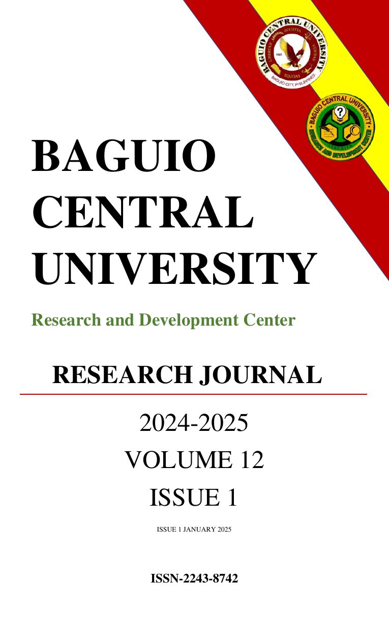 Cover of the BCU Research Journal, Volume 12, Issue 1