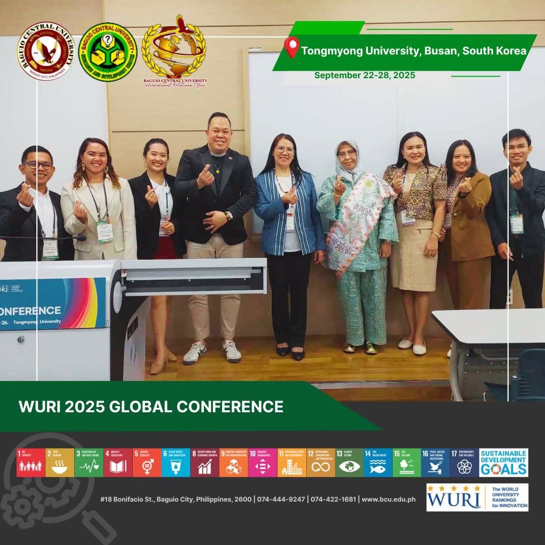 BCU delegation at the 2025 WURI Global Conference in Busan, South Korea (photo 1)