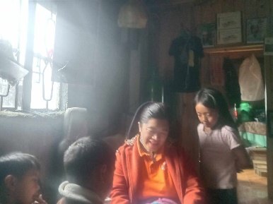 personnel provided learning assistance through home visits during a weather-related disruption in August 2025.